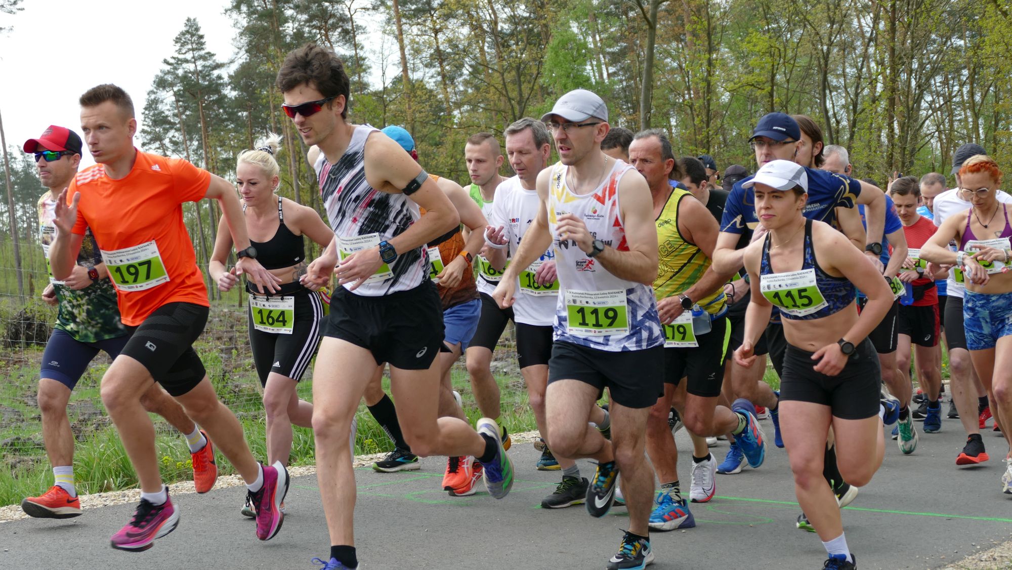 W biegu głównym pobiegło 91 zawodników. W sumie we wszystkich trzech kategoriach udział wzięło 168 osób